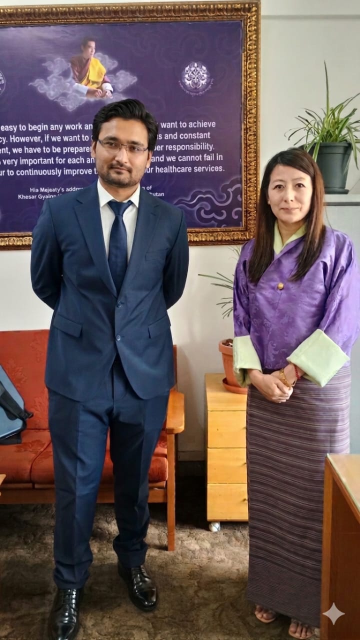 Dr. Akshay Joshi at an international healthcare summit